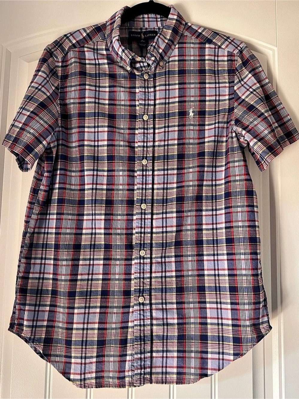 Ralph Lauren Women’s Plaid Cotton Shirt XL